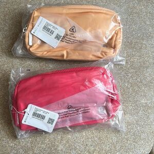 Everywhere belt bag bundle sunset glow and lip gloss lululemon